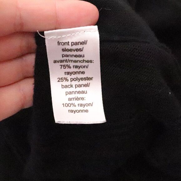 Maurices | Black Open Front Cardigan Medium - Picture 6 of 7